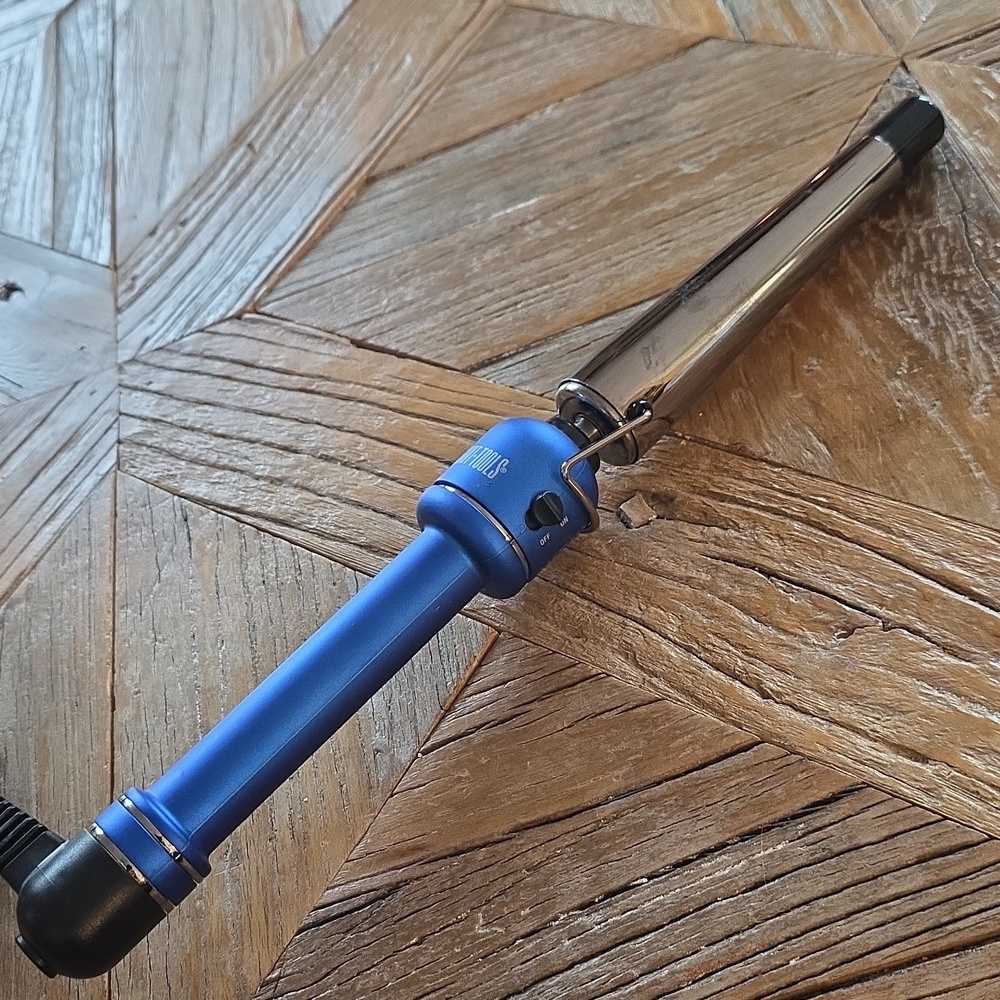 Hot Tools Blue Titanium Salon Pro 1 1/4" Curling Wand